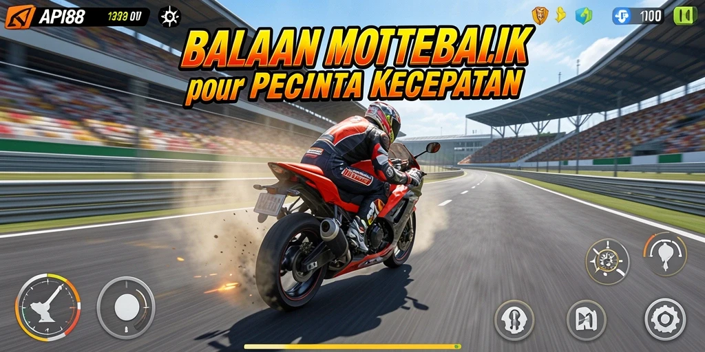 Screenshot API88 menampilkan balapan motor yang penuh aksi dan adrenalin.