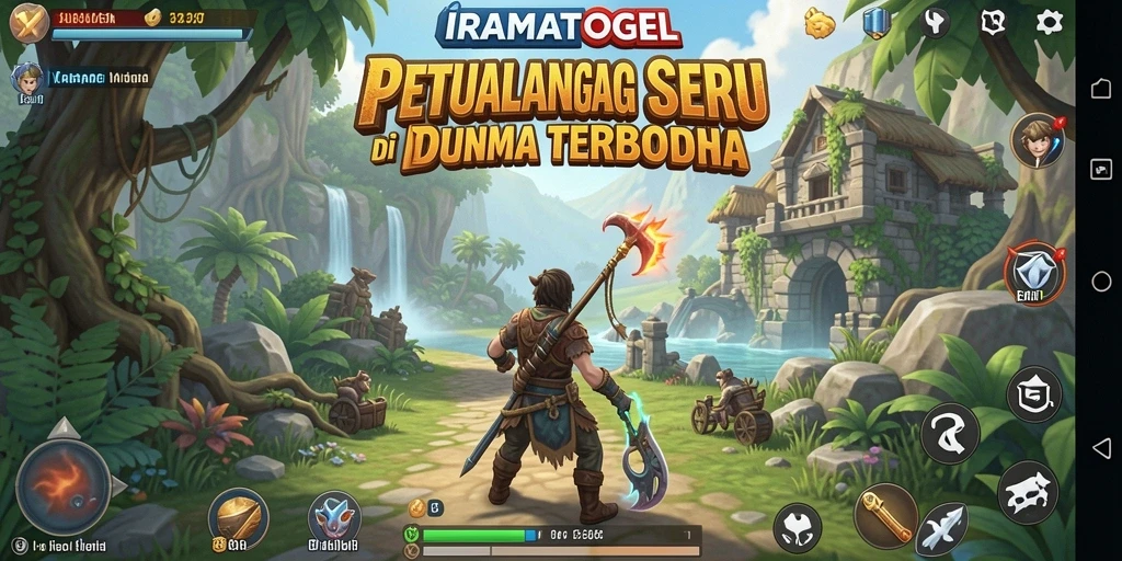 Gameplay seru di dunia terbuka IRAMATOGEL yang penuh petualangan.