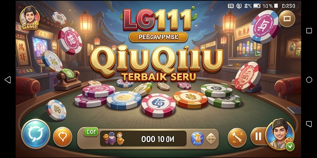 Tampilan utama gameplay QiuQiu di LG111 yang seru.