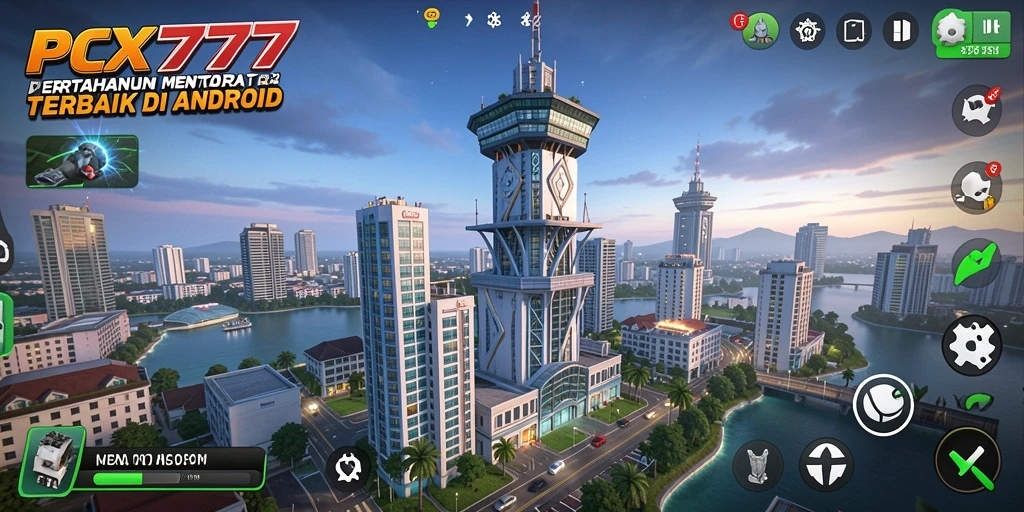 Gameplay menarik dari PCX777 saat bertahan melawan serangan musuh.