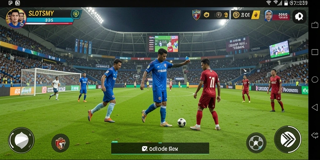 Tampilan gameplay SLOTSMY yang mendebarkan dan menantang.